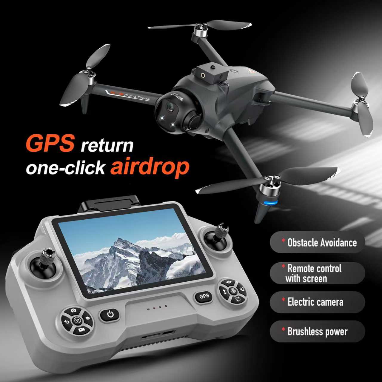 Jjrc Drone X12 - Dron Cuatricóptero FPV GPS YL059 con