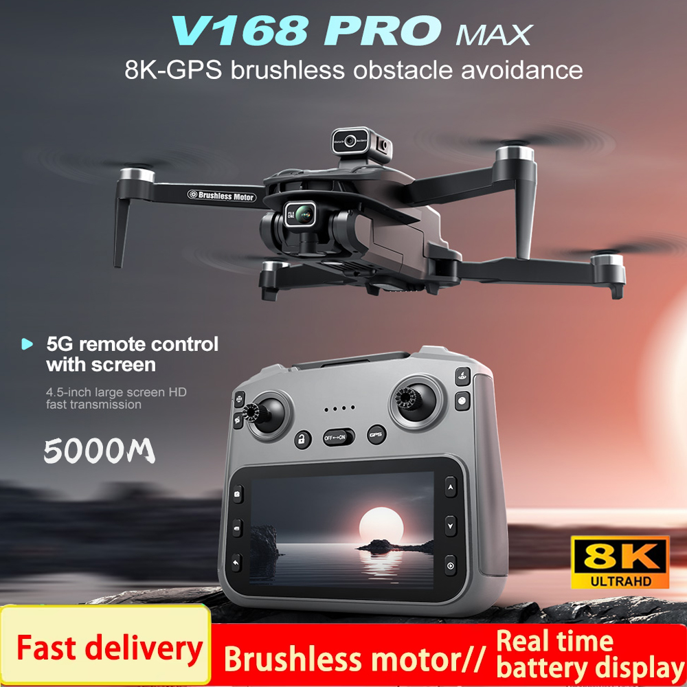 2025 V168 Pro MAX GPS Drone 8K - Jjrc Drone X12 reseña y precio